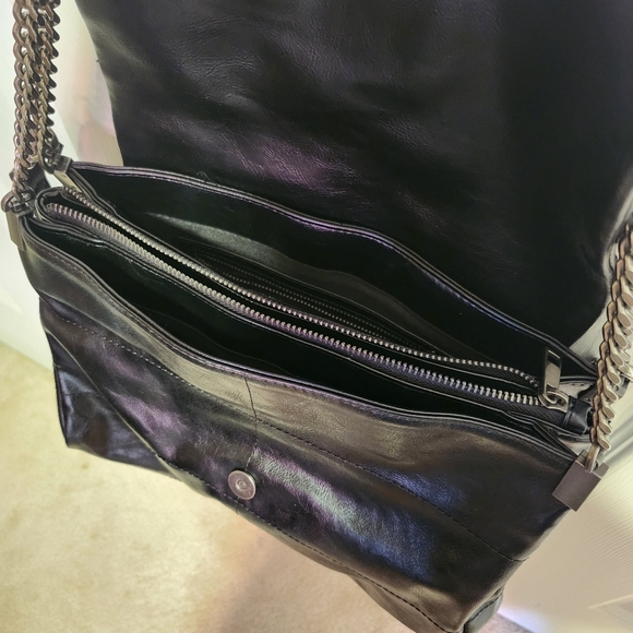 Zara Leather Shoulder Bag - Picture 6 of 7